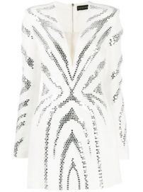 embellished mini dress at Farfetch